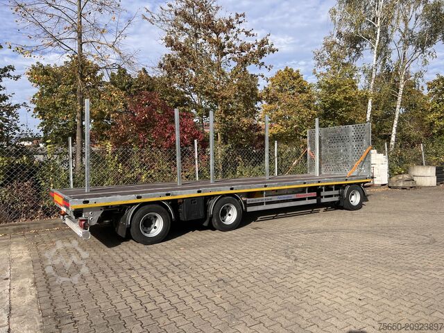 Open trailer Möslein T 3 Plato 9 m  3 Achs Jumbo- Plato- Anhänger 9 m, Mega