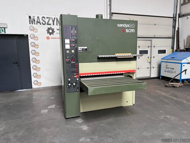 Wide belt sander SCM Sandya 30 RT