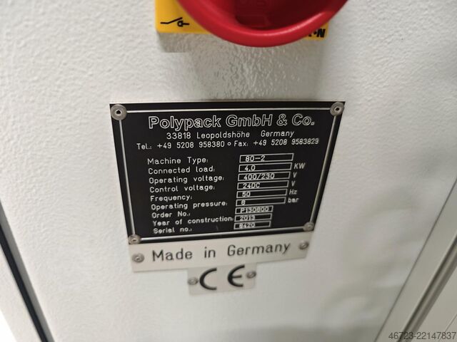 Schrumpfanlage POLYPACK 80-2