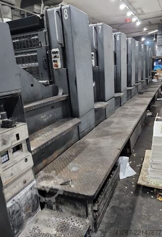Offset printing press Heidelberg Speedmaster SM 102-8-P