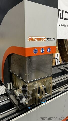 3-axis CNC center for profiles Elumatec SBZ 122/33