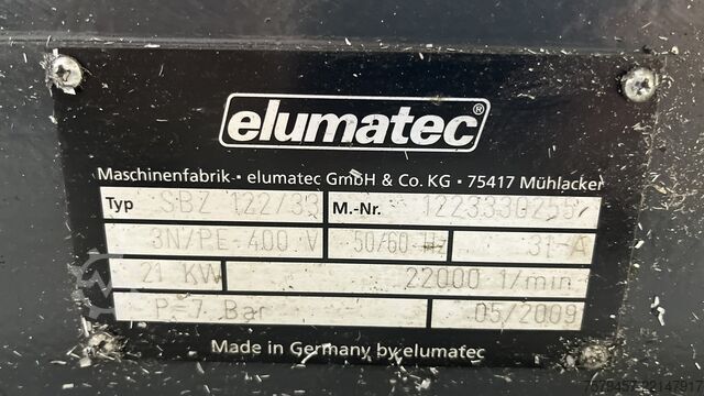 3-axis CNC center for profiles Elumatec SBZ 122/33