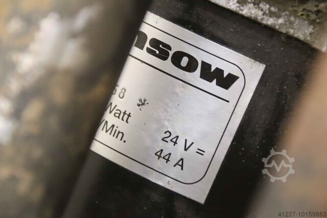 Drive axle with gear motor Gansow 70 BF 70 11500