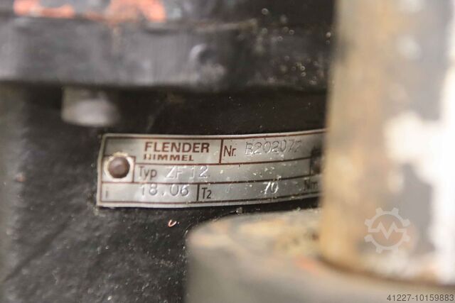 Drive axle with gear motor Gansow 70 BF 70 11500