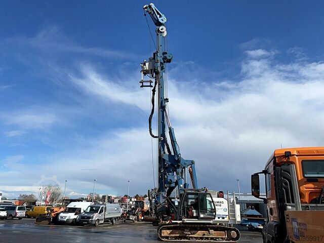 Drill Delmag SR 25 BT / RH 18 on Sennebogen SR25 with ABI MDBA 3500 Soil Improvement Rig