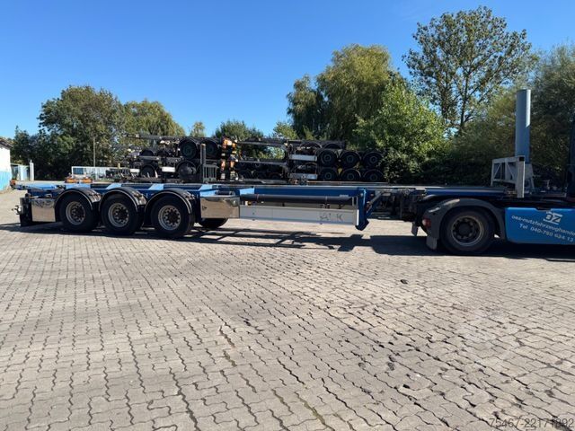Tipper semitrailer FLIEGL 20/30/40 Fuß  Kipper + Silo