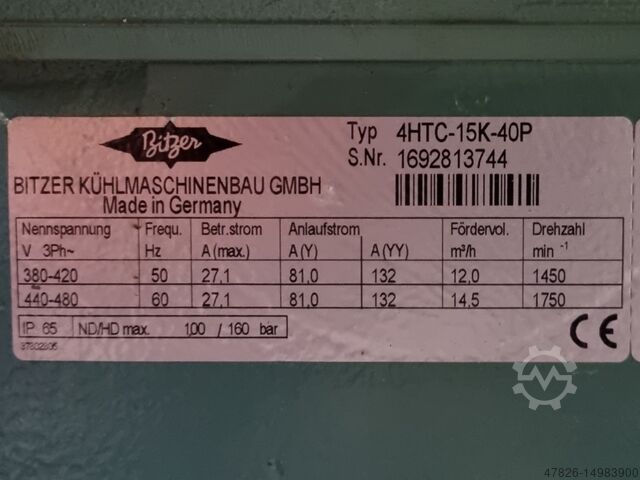 Compressor Bitzer 4HTC-15K-40P (x2)