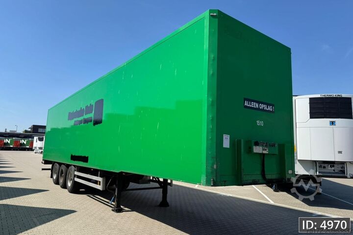 Suitcase Van Eck PT-3 / BPW Drum / Roll up door