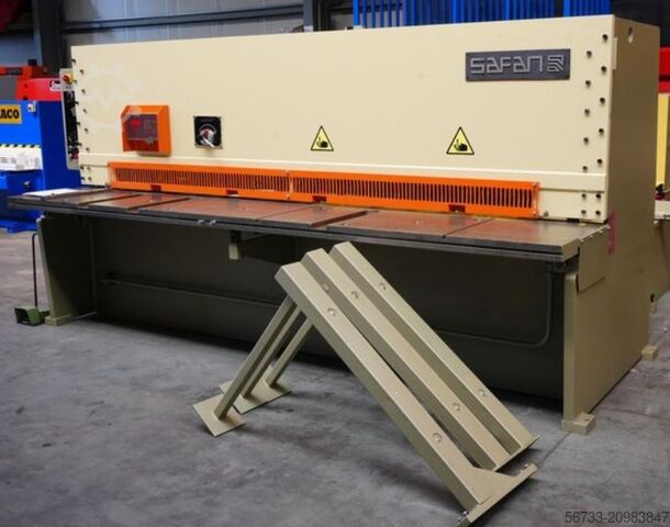 Hydraulic guillotine shear SAFAN HS 3100 x 16 mm NC