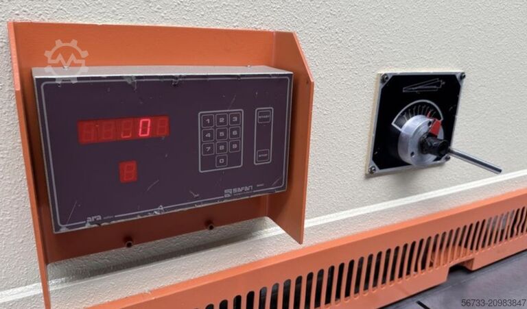 Hydraulic guillotine shear SAFAN HS 3100 x 16 mm NC