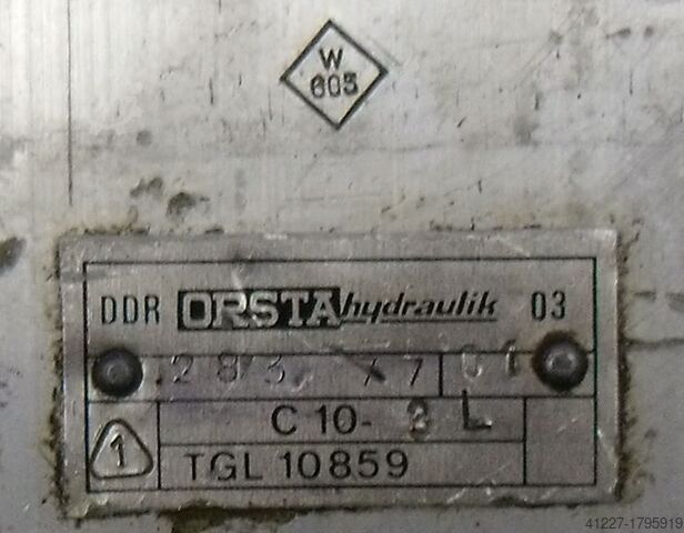 Doppelte Hydraulikpumpe Orsta Hydraulik C10-3L TGL10859