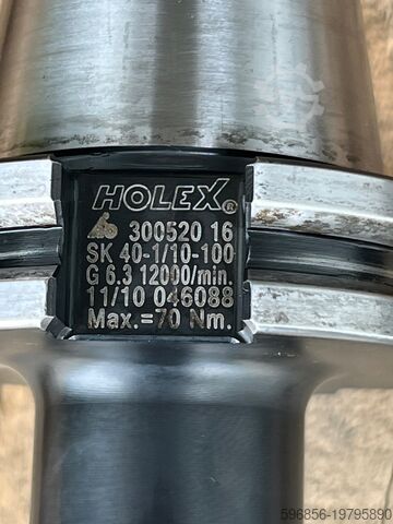 Tool holder HOLEX SK40-1/10-100 z tulejką ER16 