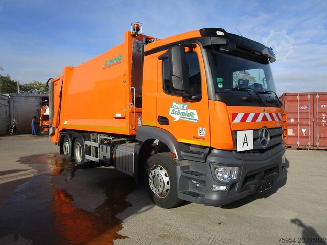 Garbage truck Mercedes-Benz Actros 2532 L 6x2/4 / Zöller Medium X2