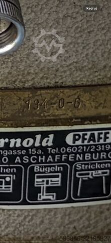 PFAFF 134-0-6 Zylindernähmaschine für Leder und Sattlerei PFAFF 134-0-6 Maszyna do szycia skóry kaletnicza cylindryczna PFAFF 134-0-6 Maszyna do szycia skóry kaletnicza cylindryczna
