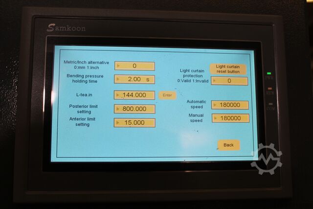 Schwenkbiegemaschine KAMI/SHEM SBKM 2500/45E