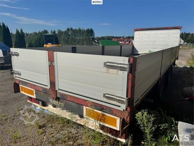 Plattformanhänger Renders trailer.