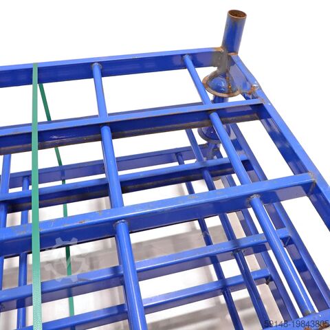 Gebrauchte Rungenpaletten mobile Gestell geeignet für Rungen 60.3, L: 1550, B: 1200, H: Kruizinga 98-7338GB