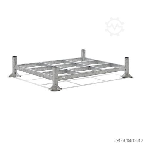 Gebrauchte Rungenpaletten mobile Gestell geeignet für Rungen 60.3, L: 1550, B: 1200, H: Kruizinga 98-7341GB