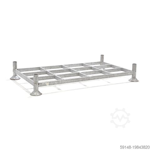 Used Mobile storage rack suitable for stanchions 60.3, L: 2020, W: 1160, H: 290 (mm). , L: Kruizinga 98-7341GB-02