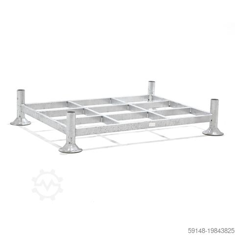 Used Mobile storage rack pallet tender suitable for stanchions 60.3, L: 2020, W: 1160, H: Kruizinga 98-7341GB-2-PAL