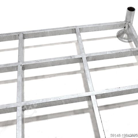 Used Mobile storage rack pallet tender suitable for stanchions 60.3, L: 2020, W: 1160, H: Kruizinga 98-7341GB-2-PAL