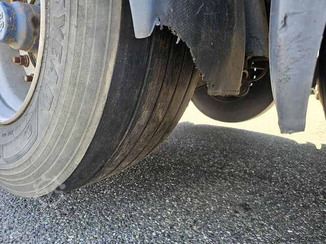 Flatbed PACTON t4-001 / 4 AXLE TRAILER /2 LIFT AXLES /2 STEERI...
