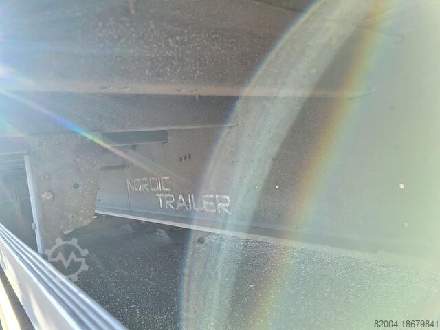 Curtain sided NORDIC S340 | Sliding roof | New tilts | Glavanised ch...