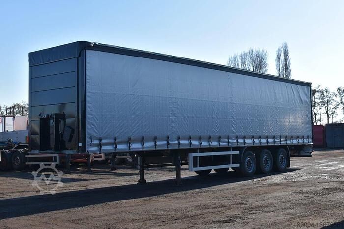 Curtain sided Nordic S340 | New curtains | Galvanised chassis | Code...