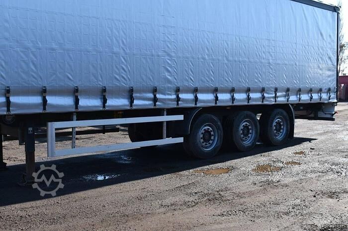 Curtain sided Nordic S340 | New curtains | Galvanised chassis | Code...