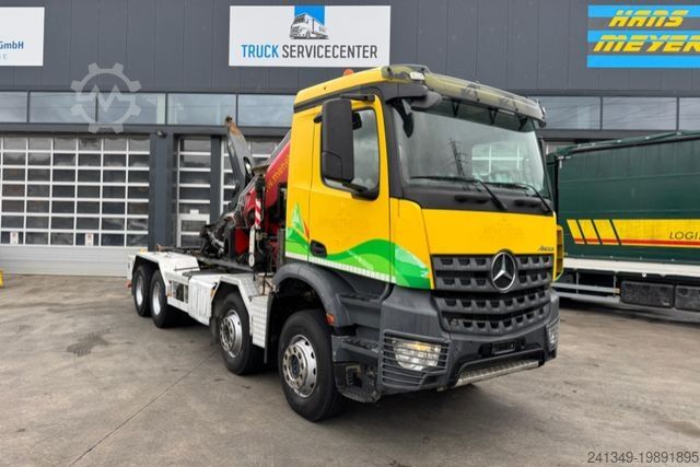 Autokran MERCEDES-BENZ Arocs 3248 8x4 Fassi 315-7 mit Hiab 21T