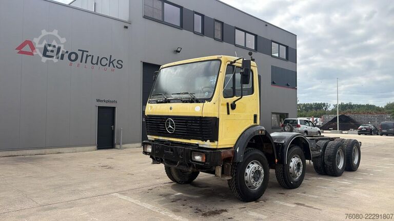 Fahrgestell mit Fahrerhaus Mercedes-Benz SK 3229 (V8 / BOITE MANUELLE / LAMES / BIG AXLE...