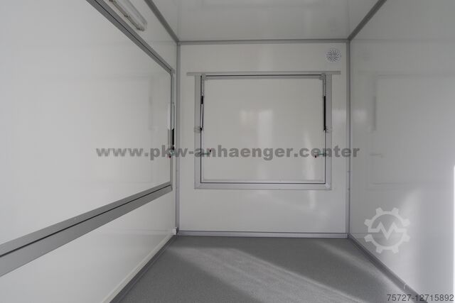 Verkaufsanhänger  Verkaufsanhänger SellerH-XLT 2500kg 420x200x230cm 2x Klappe Planendreieck Hochlader