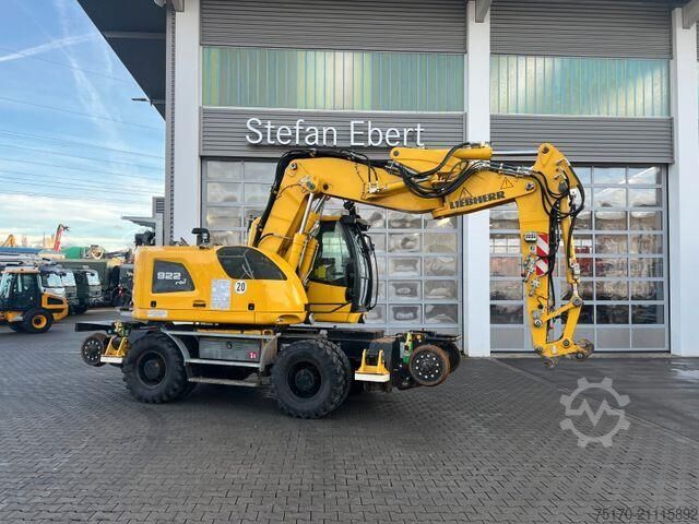 Radbagger Liebherr A922 Rail Litronic / 8.277h / Bahnzulassung 2030