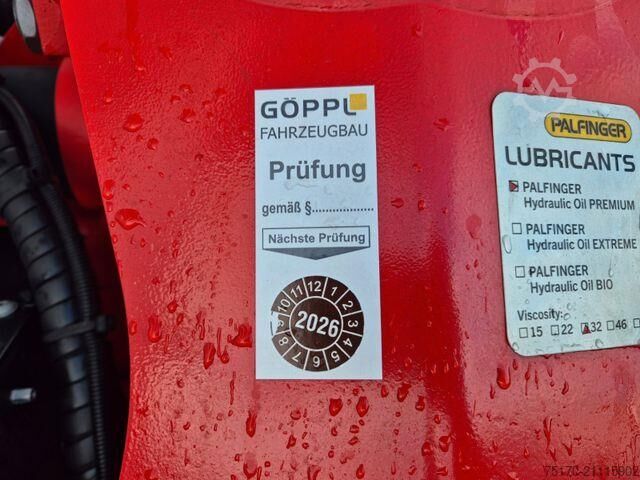 Plattformanhänger MAN TGS 26.470 6x2-4 LL Baustoff Palfinger PK20.501L