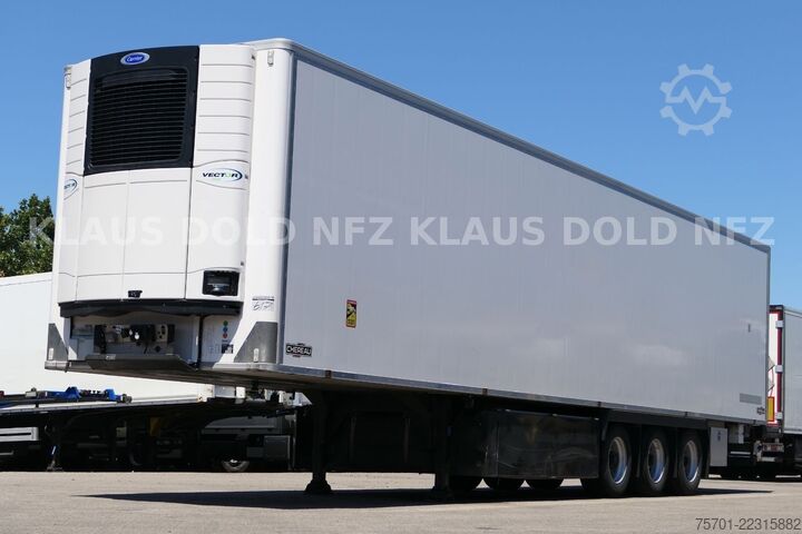 Reefer semitrailer CHEREAU CSD3 Kühlkoffer Carrier Liftachse 39t