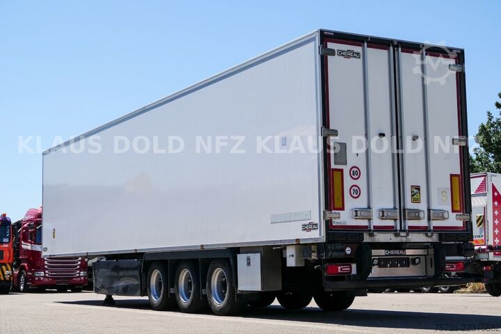 Reefer semitrailer CHEREAU CSD3 Kühlkoffer Carrier Liftachse 39t