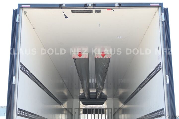 Reefer semitrailer CHEREAU CSD3 Kühlkoffer Carrier Liftachse 39t