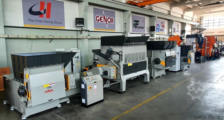 Brecher und Granulator in einem Gerät Genox GCV800 (37kW + 30kW)