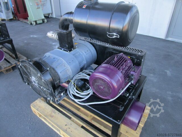 VAKUUMPUMPE MIT GESTELL MIT ANSAUGFILTER BARRATI ATMOS V4-KR Var. 0102