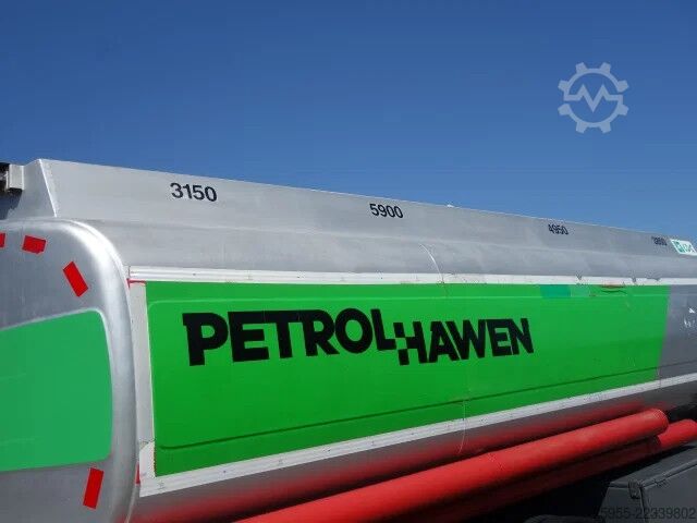 Tanker truck Volvo FM 9 18600 LITER FEULTANK,4 COMPARTMENTS