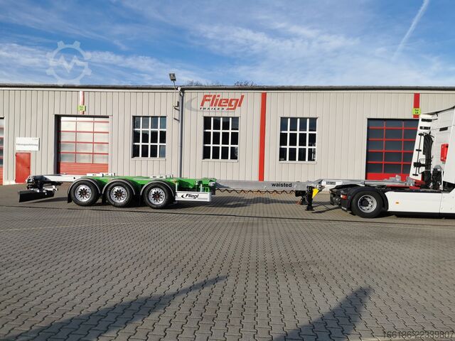 Semi-trailer containerchassis Fliegl SDS 380 Containerchassis Vario V3
