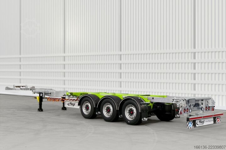 Semi-trailer containerchassis Fliegl SDS 380 Containerchassis Vario V3