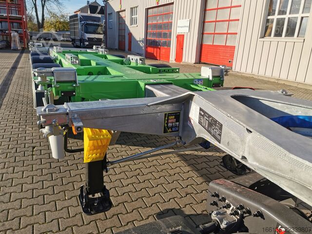 Semi-trailer containerchassis Fliegl SDS 380 Containerchassis Vario V3