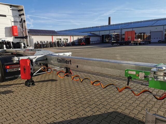 Semi-trailer containerchassis Fliegl SDS 380 Containerchassis Vario V3