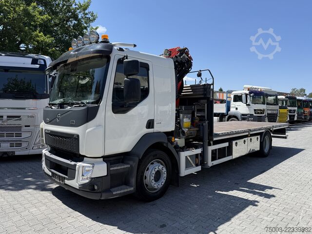 Flatbed truck Volvo FL 250.18 Palfinger 12.501 bis 15.50 Meter