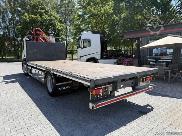 Flatbed truck Volvo FL 250.18 Palfinger 12.501 bis 15.50 Meter