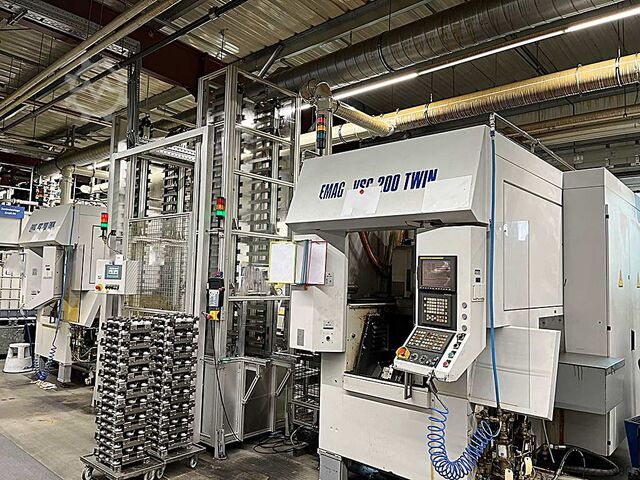 CNC Vertikal-Drehmaschine Emag VSC 200 Twin