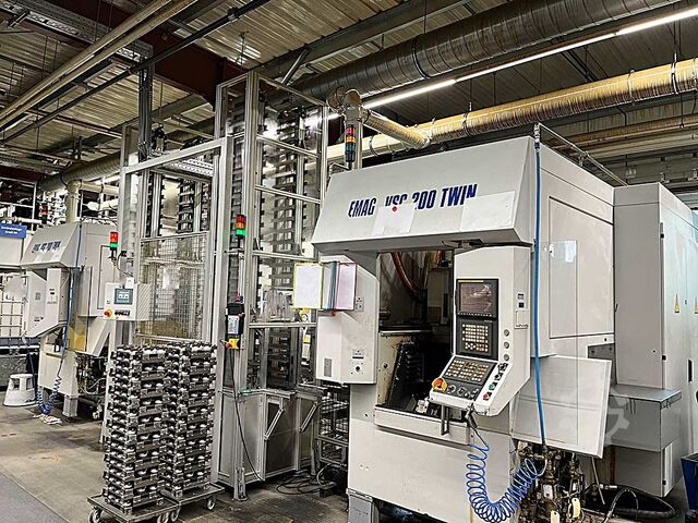 CNC Vertikal-Drehmaschine Emag VSC 200 Twin
