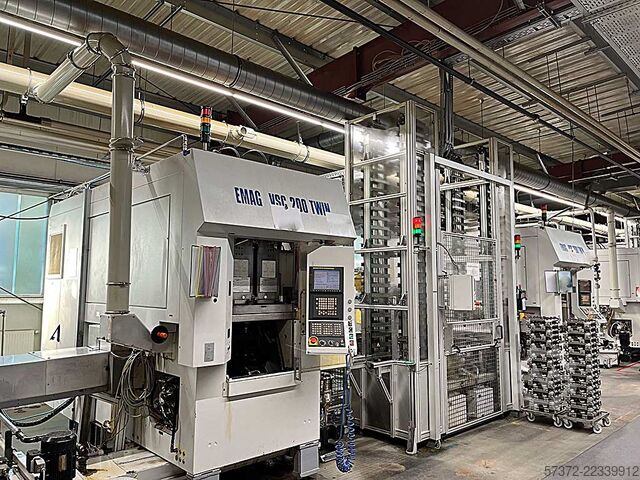 CNC Vertikal-Drehmaschine Emag VSC 200 Twin