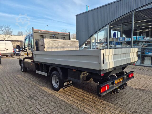 Pritschenwagen Doppelkabine Iveco Daily 40C18 3.0D Hi-Matic DC Open laadbak GVW 3...